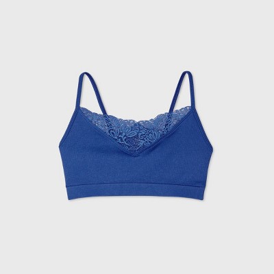seamless ribbed bralette