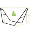 Yaheetech Universal Steel Hammock Stand for Outdoor Balconies, Porches, Black - 3 of 4
