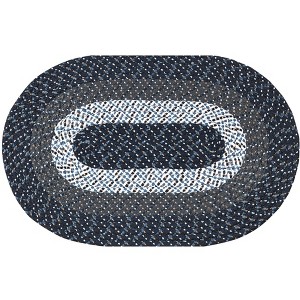 Country Stripe Collection 100% Polypropylene Reversible Indoor Area Utility Rug - Better Trends - 1 of 4