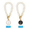 Unique Bargains Charm Personalized Initial Name ID Stanley Tumbler Cup Accessories 2 Pcs - 3 of 4