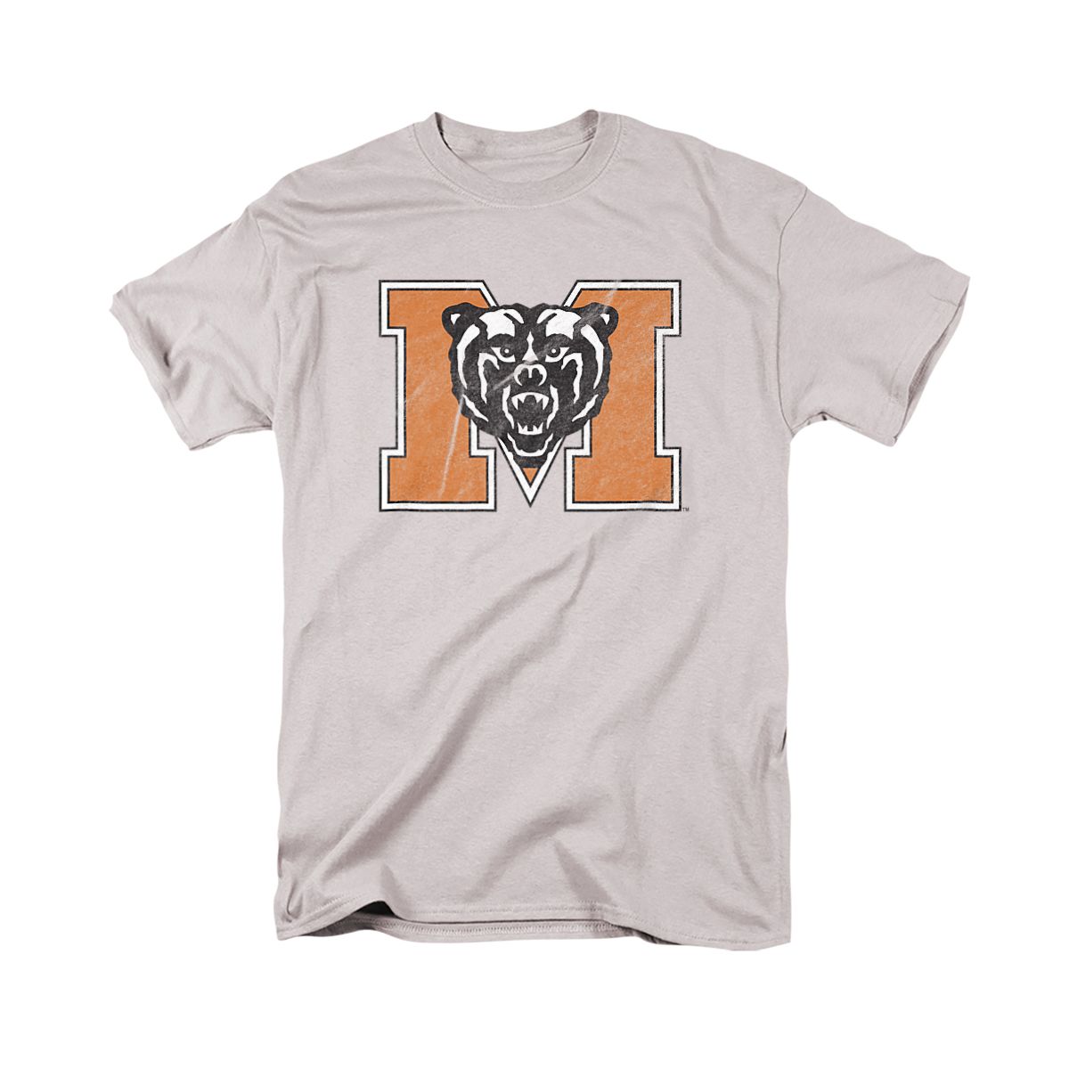 Men's Mercer University Official Distressed Primary T-Shirt - thumbnail 7