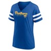 NCAA Pitt Panthers Women's V-Neck Notch T-Shirt - image 2 of 3