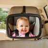 Munchkin Brica 360° Pivot Baby In-Sight Adjustable Car Mirror - Black - image 3 of 4