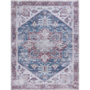 Tucson TSN102 Machine Washable Skid Resistant Stain Resistant Non-Shedding Power Loomed Indoor Rugs - Safavieh - 1 of 4