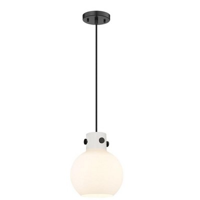 Newton Sphere - 1 Light Pendant In Industrial Style-9.13 Inches Tall and 8 Inches Wide