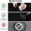 LOVEVOOK Large Area Rugs for Living Room Bedroom, 10x14 Feet Black Fluffy Shag Rugs, Modern Indoor Floor Carpet for Home Decor Aesthetic - 4 of 4