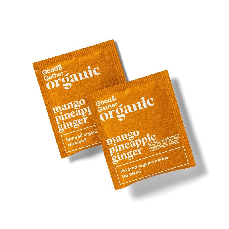 Organic Tropical Ginger Herbal Tea Blend - 2g - Good &#38; Gather&#8482;, 2 of 4