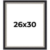 PosterPalooza | Embellished Black Picture Frame - UV Acrylic, Foam Board Backing, Hanging Hardware - 2 of 4