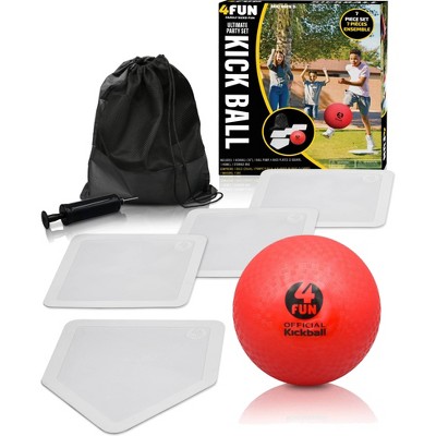 4Fun Family Kickball Volleyball Game Set