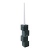 Modern Marble Candle Holder - Handmade Stone Taper Holder for Home, Office, Bedroom & Living Room Decor - Tall Contemporary Design, Elegant Finish - 2 of 4