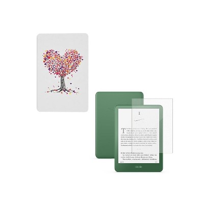 SaharaCase Venture TPU 7" Folio Case & Screen Protector for Kindle Tree Heart (TB00448-ZD-T70)
