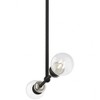 Livex Lighting Lansdale 2 - Light Chandelier in  Black/Brushed Nickel - 2 of 4