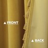 Boho Tassels Soft Luxury Velvet Window Valance Curtains, 52" x 15", 1 Panel - 2 of 4