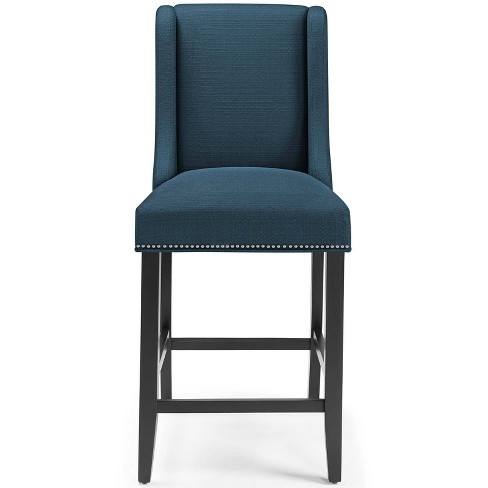 Baron Upholstered Fabric Counter Height Barstool - Modway : Target