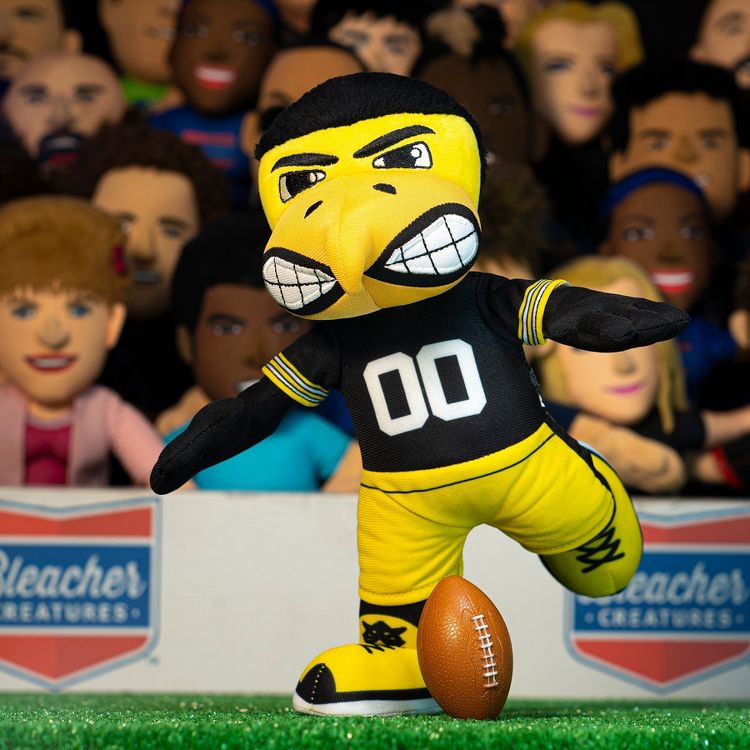 Bleacher Creatures Iowa Hawkeyes Herky the Hawk 10" Mascot Plush Figure, 2 of 6