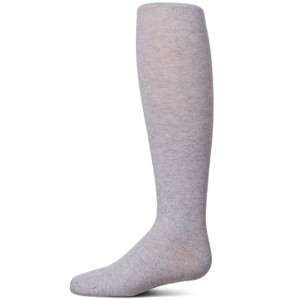 Memoi Girls' Soft Pima Cotton Opaque Tights - 1 of 3