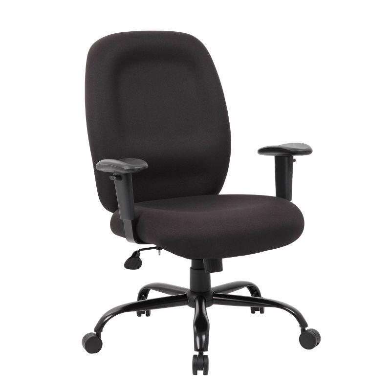 400lbs Heavy Duty Task Chair Black - Boss Office Products, 1 of 11