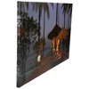 Northlight LED Lighted Tiki Hut Relaxation Scene Canvas Wall Art 23.5" - 4 of 4