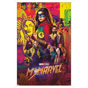 Trends International Marvel Ms. Marvel - One Sheet Framed Wall Poster Prints - 1 of 4