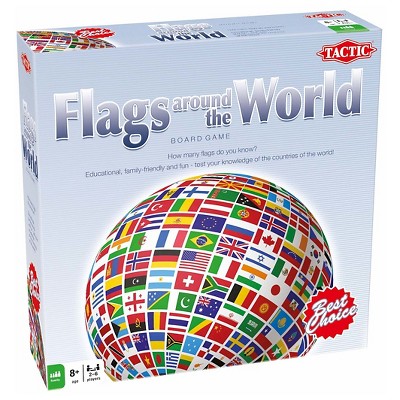 Flags Around the World Educational Board Game