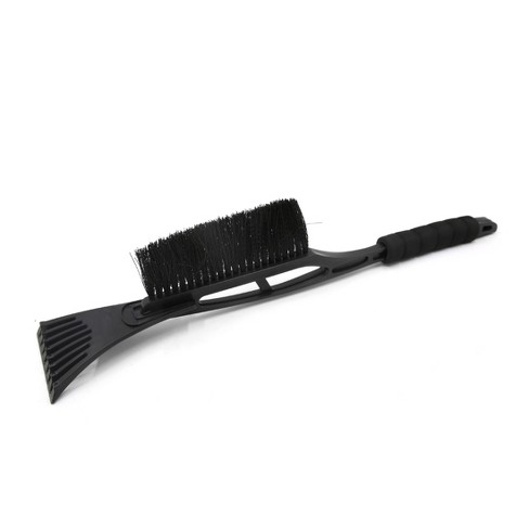Unique Bargains Plastic Handle Windscreen Cleaner Snow Brush Ice Shovel For Car  Vehicle Black : Target