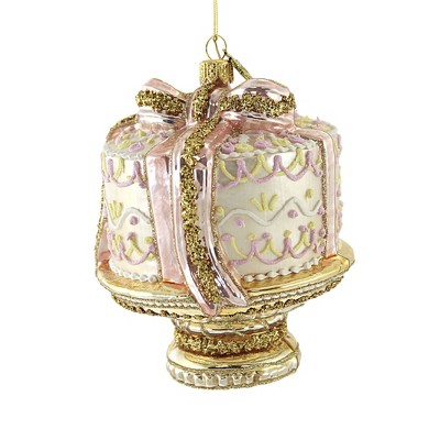 Huras 5.0" Wedding Cake Ornament Pastry Bakery Marriage  -  Tree Ornaments