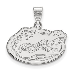 Black Bow Jewelry Sterling Silver Florida Gators NCAA Medium Pendant - 1 of 3