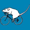 Men's Design By Humans Cycling Rat By TeaandInk T-Shirt - 2 of 3