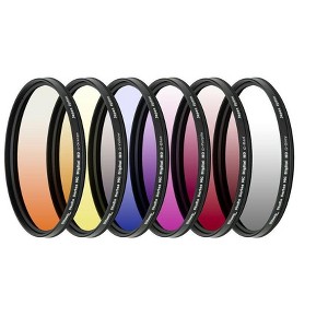 ULTIMAXX 6pc Gradual Color Filter Set 77mm - 1 of 3
