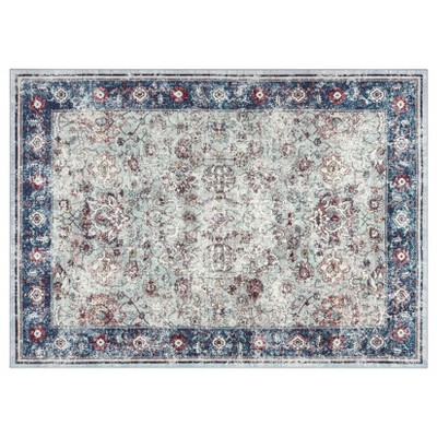 Area Rug Washable Rug Traditional Mat Retro Accent Rug