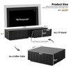 GDFStudio Kaevor Modern Convertible TV Stand Coffee Table with 4 Arched Design Drawers - 3 of 4