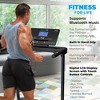 SereneLife Smart Digital Folding Treadmill - Black - 4 of 4