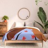 Deny Designs Maritza Lisa Woman Looking Back Comforter Set Various Colors - 3 of 3