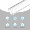 Unique Bargains Lamp and Lantern Water Cooling System Acrylic Rigid Round Pipe Clear 10" - 3 of 4