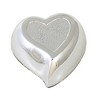 Wedding 1.5 Inch 50Th Heart Keepsake Box Silver Happy Anniversary Figurines - 2 of 3