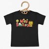 The Juniper Shop Mini Smiley Icons Lion Toddler Short Sleeve Tee - 2 of 4