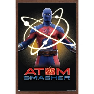 Trends International DC Comics Movie Black Adam - Atom Smasher Framed Wall Poster Prints - 1 of 4