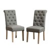 NicBex Set of 2 Elegant Tufted Dining Chair with Solid Wood Frame,Upholstered Armless Chairs for Kitchen,Living Room - 3 of 4