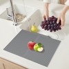 REGALWOVEN Kitchen Counter Easy Clean Waterproof Kitchen Concave Convex Design Silicone Mat - 3 of 4