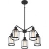 Quoizel Lighting Ludlow 5 - Light Chandelier in  Earth Black - 3 of 4