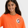 Girls' Hello Kitty Halloween Short Sleeve Graphic T-Shirt - Orange - 2 of 4