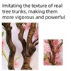 GustoWave 4.9FT Artificial Cherry Blossom Tree in Pot – Realistic Silk Faux Tree for Home, Party & Wedding Décor - 4 of 4