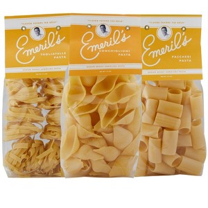 Emeril Lagasse Italian Pasta Variety Pack: Conchiglioni, Tagliatelle & Paccheri for Easy Meal Everyday - 1 of 4
