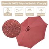 Yescom 9' Wooden Patio Umbrella 8 Ribs Outdoor Garden Parasol Easy Tilt Terra - 3 of 4