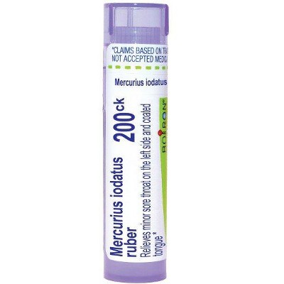 Mercurius Iodatus Ruber-200CK MD by Boiron  -  80 Pellet