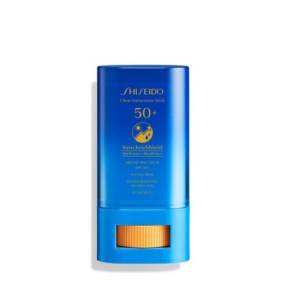 Shiseido Clear Sunscreen Stick SPF 50+ - Ulta Beauty