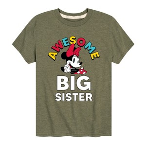 Girls' - Disney - Awesome Big Sister Short Sleeve Graphic T-Shirt - 1 of 4