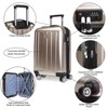 World Traveler Contour 2-Piece Lightweight Polycarbonate Hardside Expandable Spinner Luggage Set with TSA Lock (20" & 24") - 3 of 4