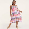 Women's Plaid Tie-Waist Midi Dress -  kate spade new york x Target Red/Pink/Green/Blue - 3 of 4
