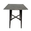 Dexmalle Modern Bar Height 42" Dining Table with Rubberwood Legs - 4 of 4
